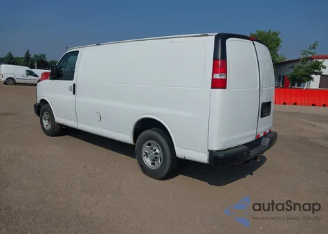 2016 Chevrolet Express 2500 Work Van from USA, damaged, VIN 1GCWGAFF5G1131761